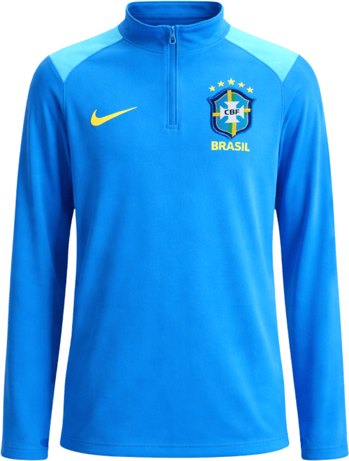 Brasil Academy Pro Camiseta de fútbol de entrenamiento de tejido Knit Nike Dri-FIT - Niño/a