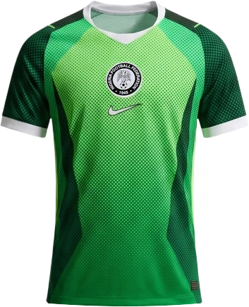 Nigeria 2026 Stadium Domicile Maillot de foot à manches courtes Nike Dri-FIT pour ado
