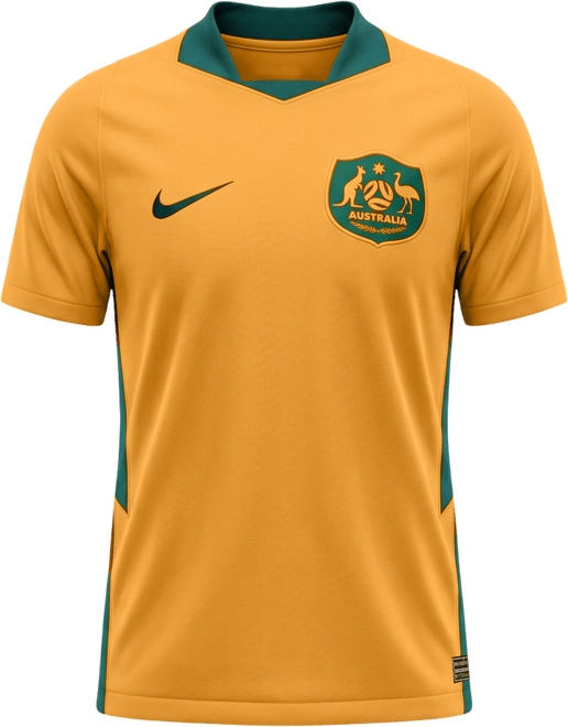 Australia 2026 Stadium Home Older Kids' Nike Dri-FIT Football Shirt