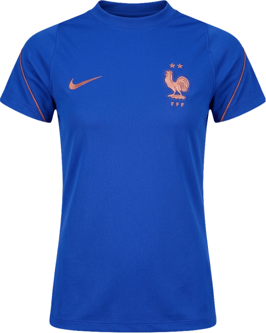 FFF Strike Fotbalové tričko Nike Dri-FIT s krátkým rukávem pro větší děti