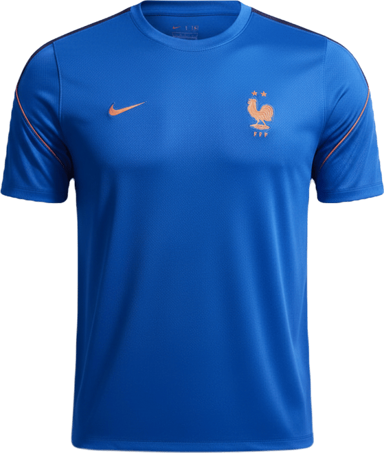 FFF Strike Nike Dri-FIT Kısa Kollu Erkek Futbol Üstü