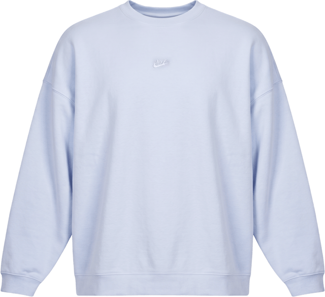 Nike Sportswear Club Oversize Fransız Havlu Kumaşı Crew Yakalı Erkek Sweatshirt'ü