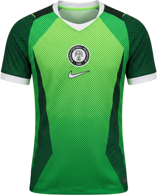Nigeria 2026 Stadium Home Big Kids' Nike Dri-FIT Soccer Short-Sleeve Jersey