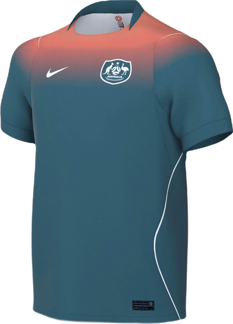 Australia visitante 2026 Stadium Jersey de fútbol Nike Dri-FIT Replica para niños talla grande