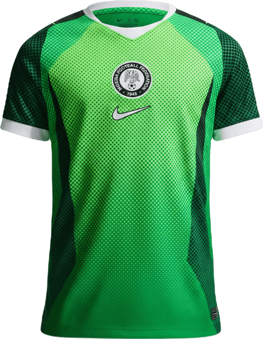 Nigeria 2026 Stadium Home Big Kids' Nike Dri-FIT Soccer Short-Sleeve Jersey