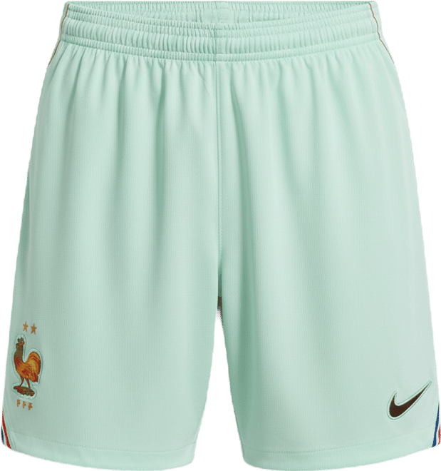 Francia visitante 2026 Stadium Shorts de fútbol Nike Dri-FIT Replica para niños talla grande
