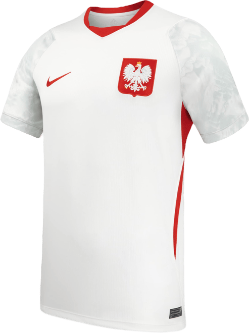 Poland local 2026 Stadium Jersey de futbol Nike Dri-FIT para hombre