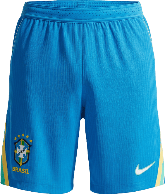 Brazil Match local 2026/27 Shorts de fútbol Nike Aero-FIT auténticos para hombre