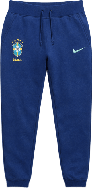 Brazil Phoenix Fleece Women's Nike Soccer High-Waisted Pants