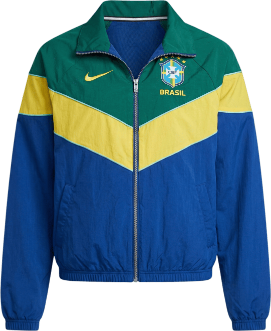 Brazil Windrunner Women's Nike Soccer UV Woven Jacket