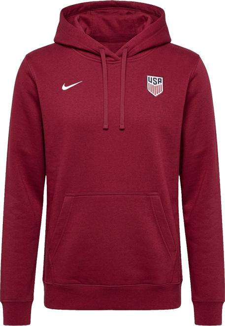 USMNT Club Fleece Sudadera con gorro sin cierre de fútbol Nike para mujer
