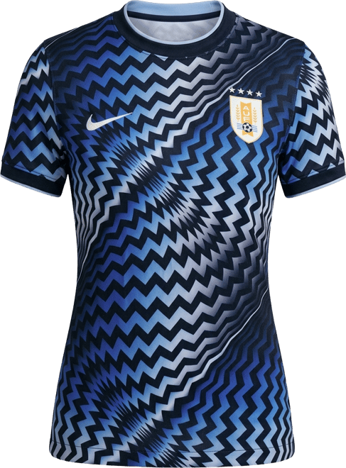 Uruguay Women's Nike Dri-FIT Soccer Pre-Match Short-Sleeve Top