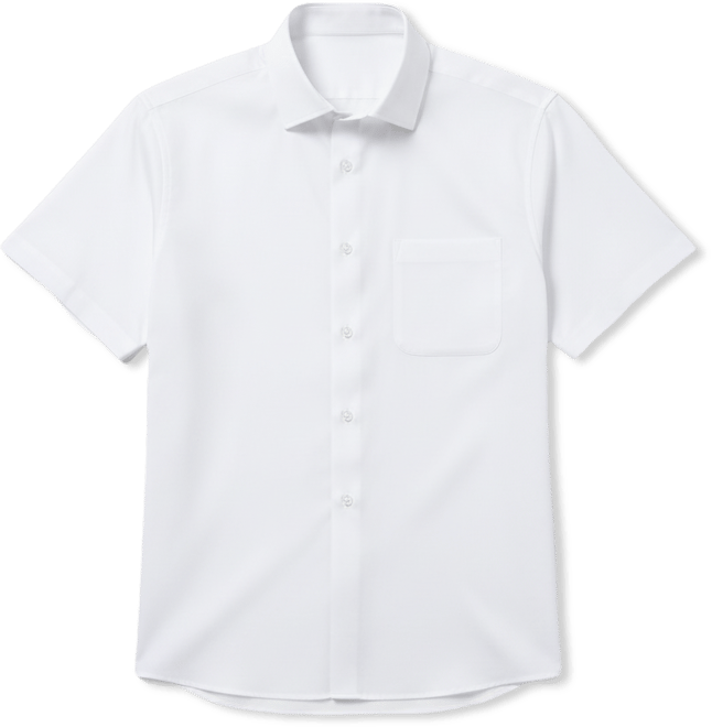 Joseph & Feiss Slim Fit Solid Dress Shirt, White Solid | Men's Wearhouse