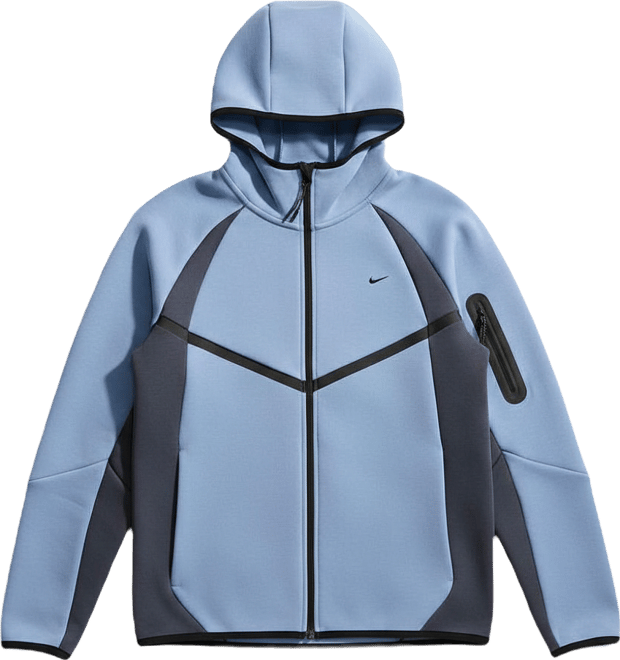 Nike Tech Men's Colour-Block Full-Zip Fleece Windrunner Jacket