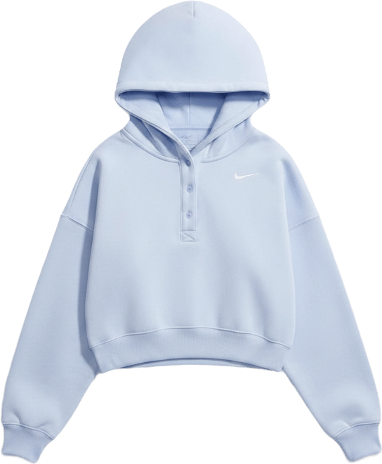 Nike Sportswear Phoenix Fleece Women's Oversized Cropped Henley Hoodie