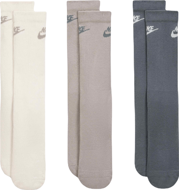 Nike Everyday Elevated Crew-Socken (3 Paar)