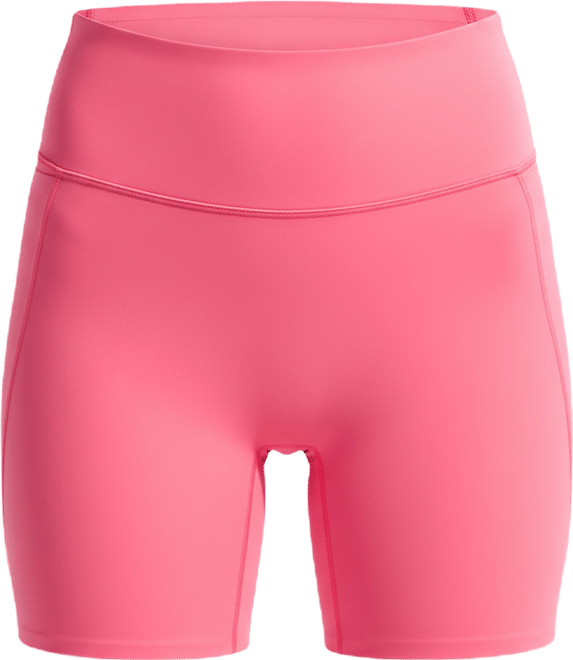 Nike Universa Shorts de ciclismo de tiro alto de 13 cm sin costura frontal para mujer