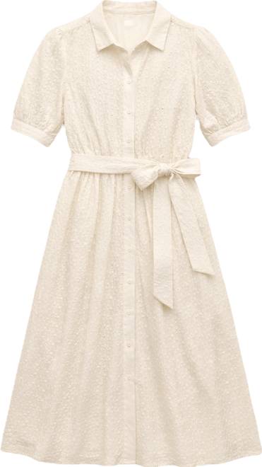 brooks brothers embroidered dress Floral-Embroidered Stretch Wool Dress