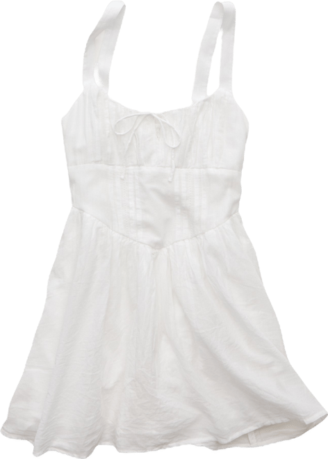 van heusen big fit stretch dress shirt Corset Flare Mini Dress