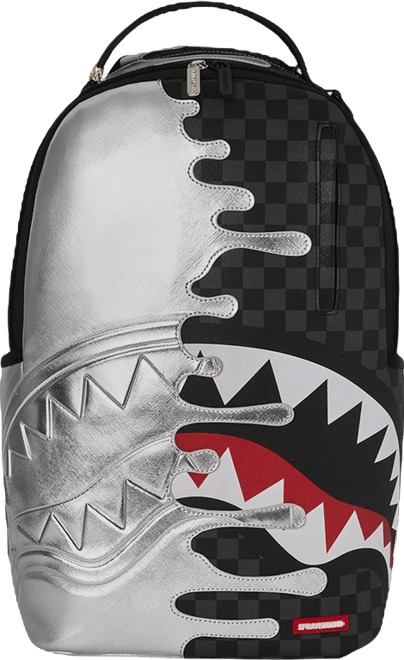 Sprayground Silver Side Drip Backpack – DTLR