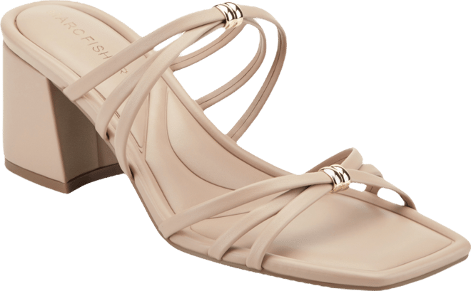 beige strappy dress sandals Beige Espadrille Platform Wedge Sandals - All Sandals main image 0