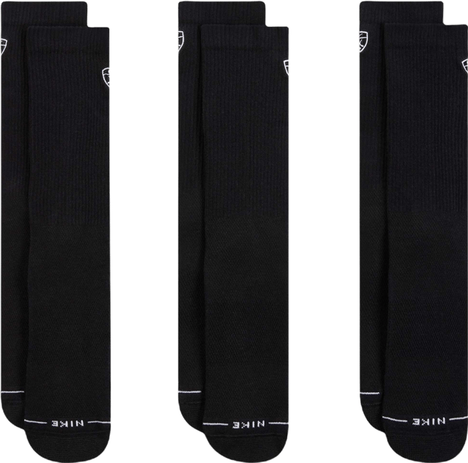 Nike Everyday Elevated Golf Crew Socks (3 Pairs)