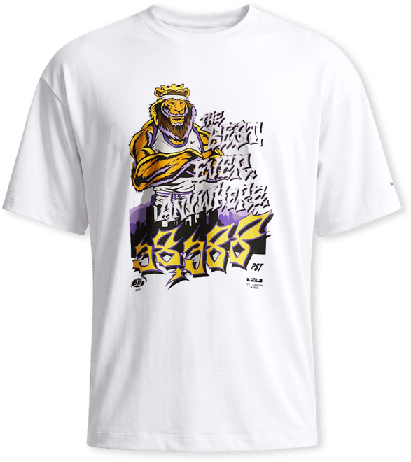 LeBron 'For The Record' Nike Men's Basketball T-Shirt
