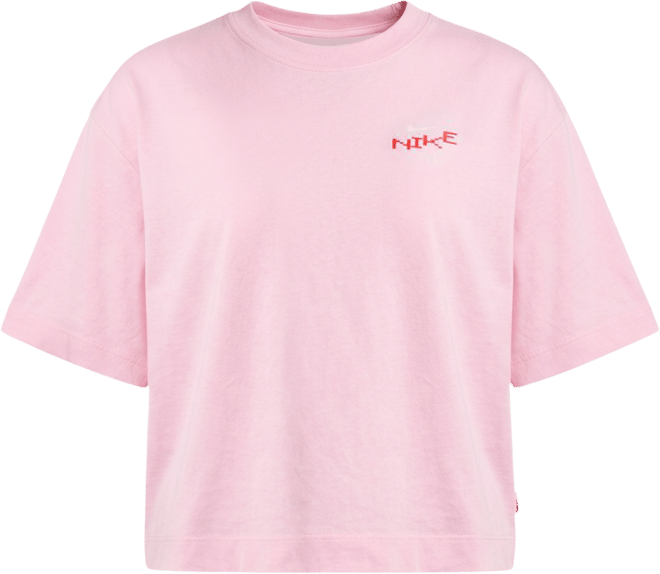 나이키 스포츠웨어 여성 오버사이즈 미드 크롭 티셔츠