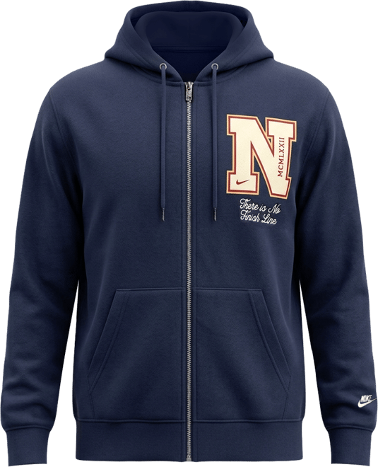Nike Sportswear Club Sudadera con gorro de cierre completo de French Terry para hombre