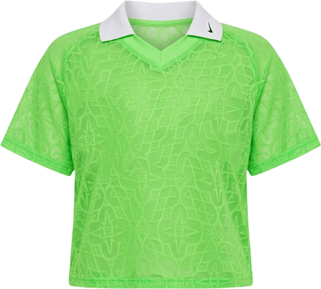 Nike Sportswear Women's Loose Lace Polo Jersey Top