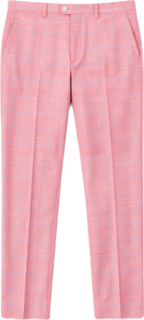 essentiel antwerp dresses fit review ALLELMS Mens Plaid Chinos Slim Fit Stretch Flat-Front Skinny Dress Pants main image 1