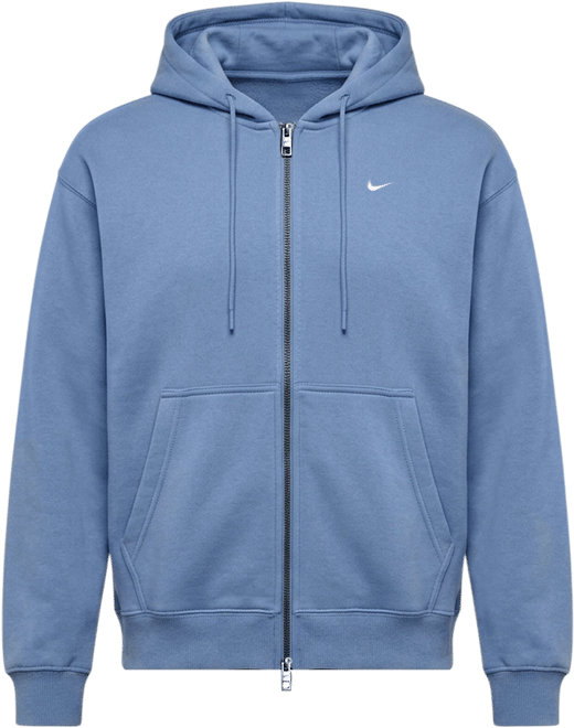 Nike Solo Swoosh Fleecehoodie met rits voor heren