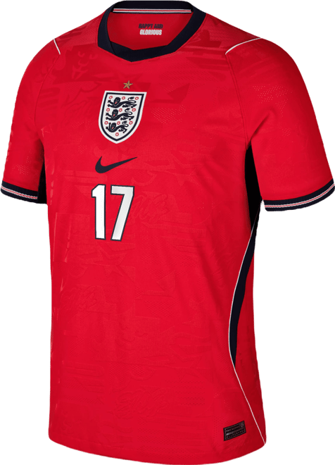 Phil Foden England National Team 2026 Match Away Men's Nike Dri-FIT ADV Soccer Jersey