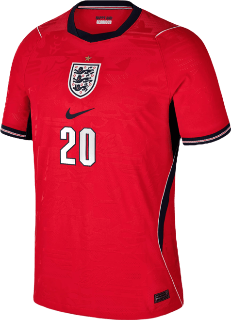 Cole Palmer England National Team 2026 Match Away Men's Nike Dri-FIT ADV Soccer Jersey
