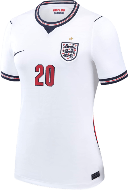 Cole Palmer England National Team 2026 Stadium Home Women's Nike Dri-FIT Soccer Jersey