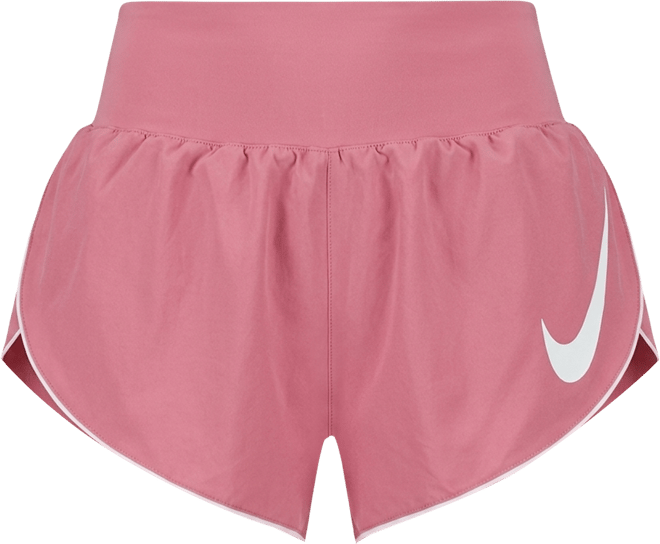 Nike Tempo Flow Swoosh Women's Dri-FIT Mid-Rise Brief-Lined Running Shorts