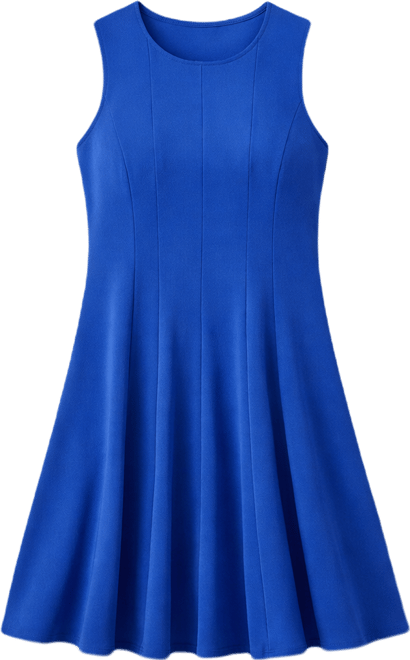 Danny & Nicole Womens Round Neck Sleeveless Fit + Flare Dress - JCPenney