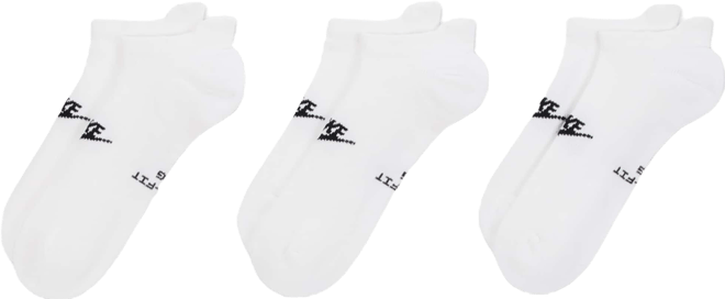 Nike Everyday Elevated No-Show Socks (3 Pairs)