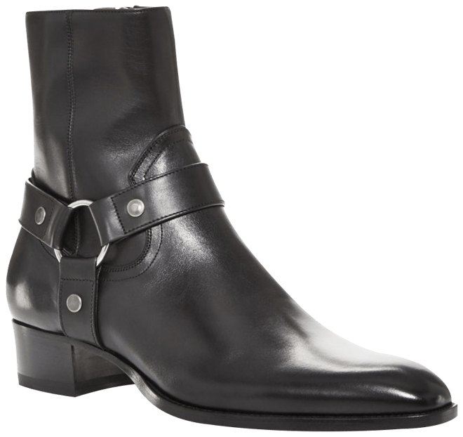 Saint Laurent Wyatt Leather Boots | Bloomingdale's