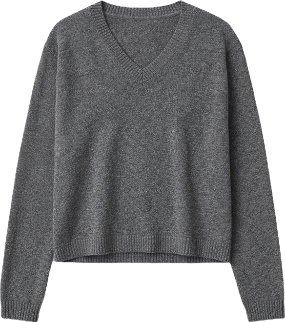 ニット+セーター Edikted OVERSIZED V NECK SWEATER XS Martha Oversized V Neck Sweater – edikted