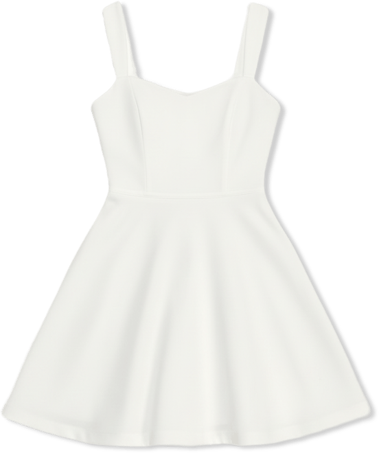 city studios juniors lace fit & flare dress Selma Mini Crepe Dress – Retrofete main image 1