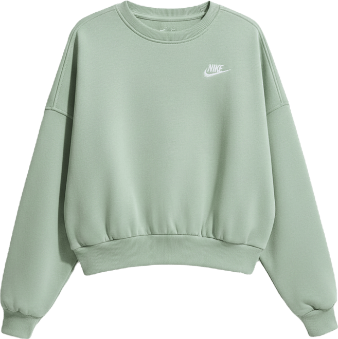 Nike Sportswear Club Fleece Sweatshirt met ronde hals en recht design voor meisjes