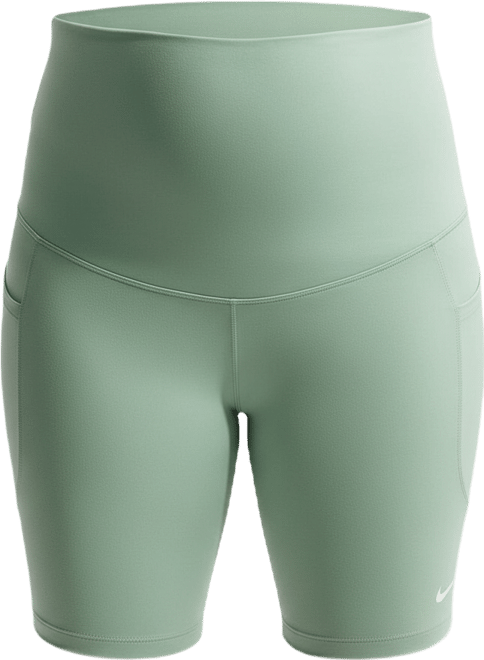 Nike (M) One Women's Dri-FIT High-Waisted 8" Biker Shorts With Pockets (Maternity)