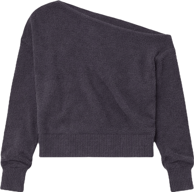 Edikted Women's Plush Oversized Asymmetric Sweater - Macy's
