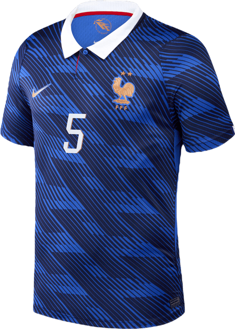 Jules Koundé France National Team 2026 Stadium Home Men's Nike Dri-FIT Soccer Jersey