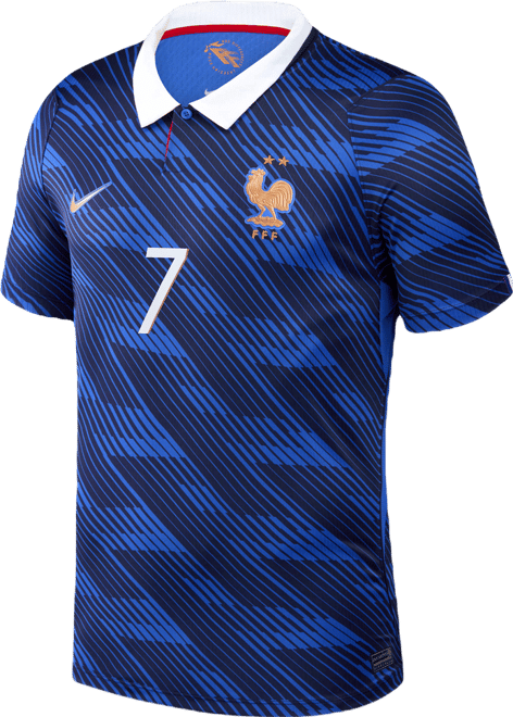 Ousmane Dembélé France National Team 2026 Stadium Home Men's Nike Dri-FIT Soccer Jersey