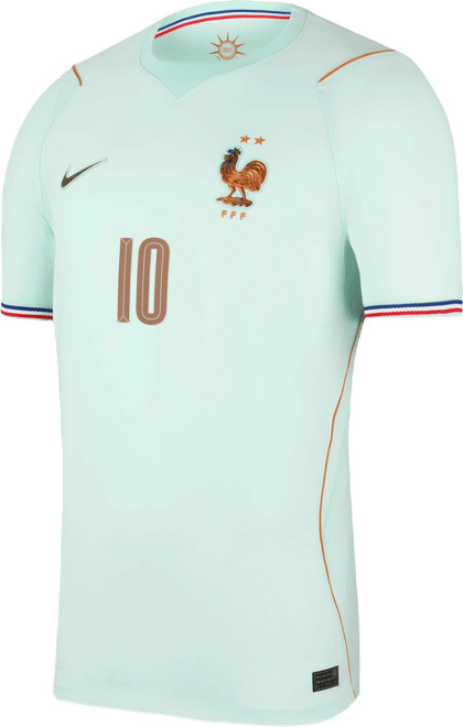 Kylian Mbappé France National Team 2026 Stadium Away Jersey de fútbol Nike Dri-FIT para hombre