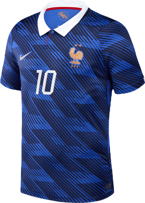 Kylian Mbappé France National Team 2026 Stadium Home Men's Nike Dri-FIT Soccer Jersey