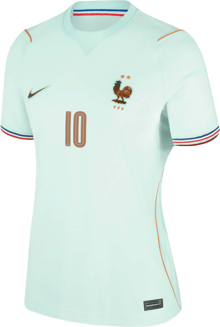 Kylian Mbappé France National Team 2026 Stadium Away Women's Nike Dri-FIT Soccer Jersey
