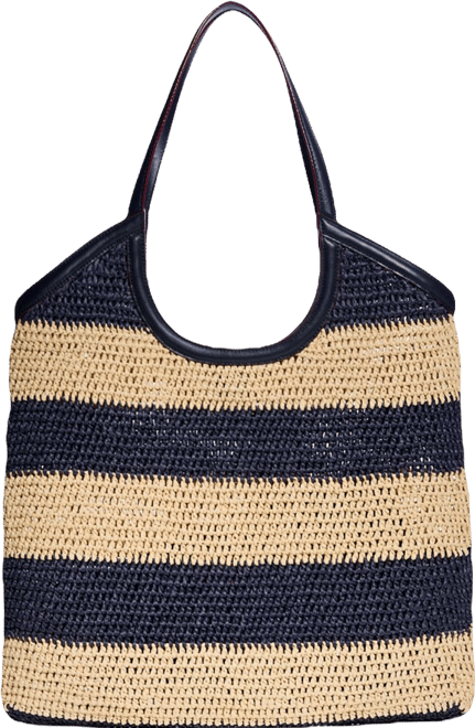 MZ WALLACE Georgica Large Striped Crochet Tote Bag - Exclusive